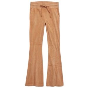 Aerie Velour Jogger Golden Tan Women’s Medium.